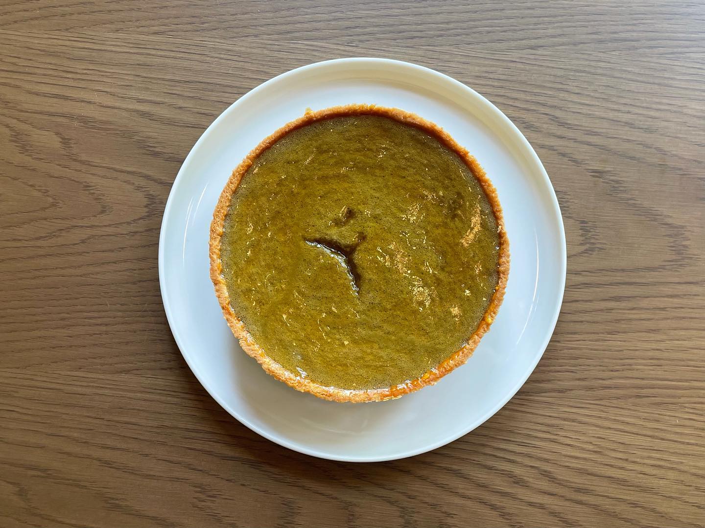 ほうじ茶チーズタルト